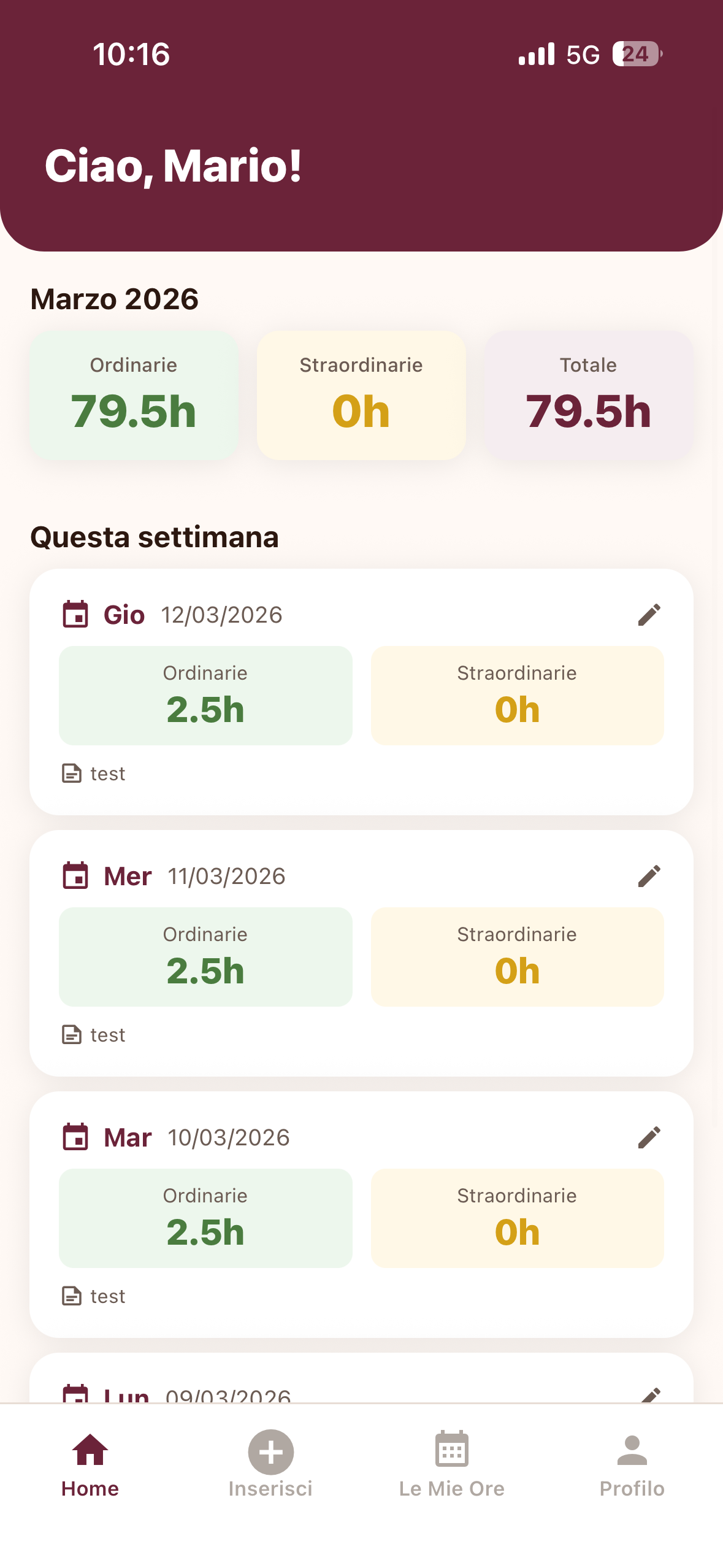 Home Dipendente